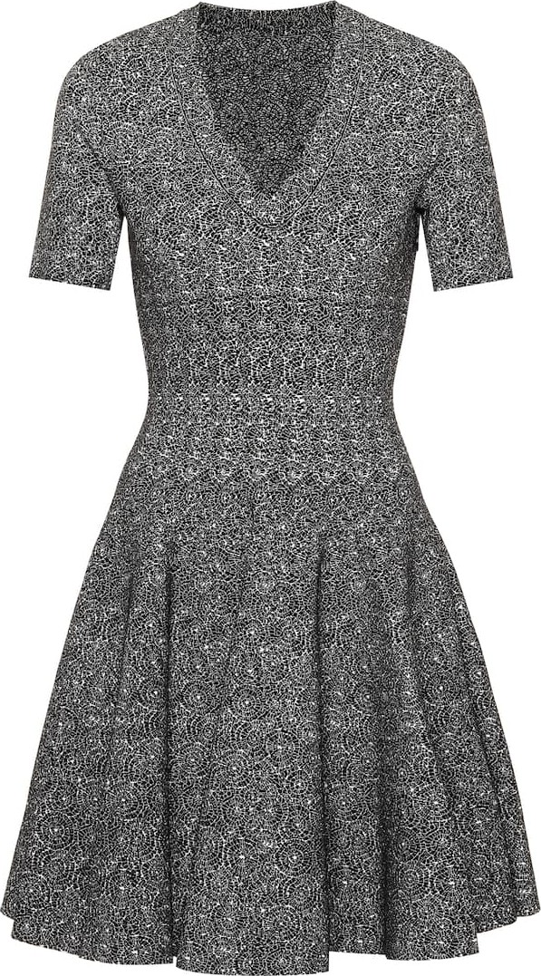 Alaïa Stretch-knit minidress