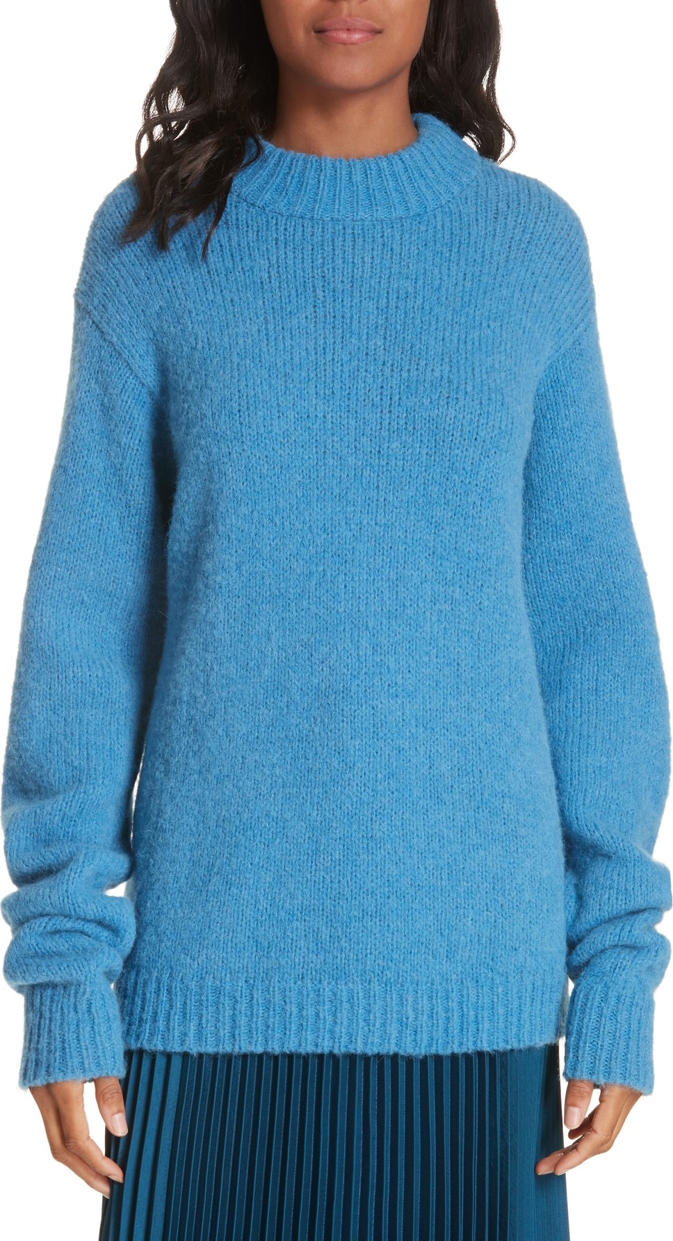 Tibi Cozette Alpaca & Wool Blend Sweater