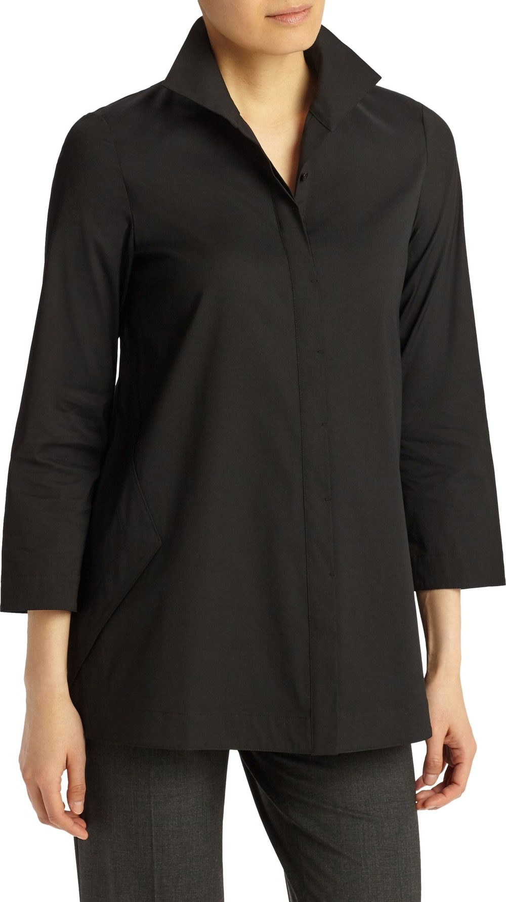 Lafayette 148 New York Marla Tunic Blouse