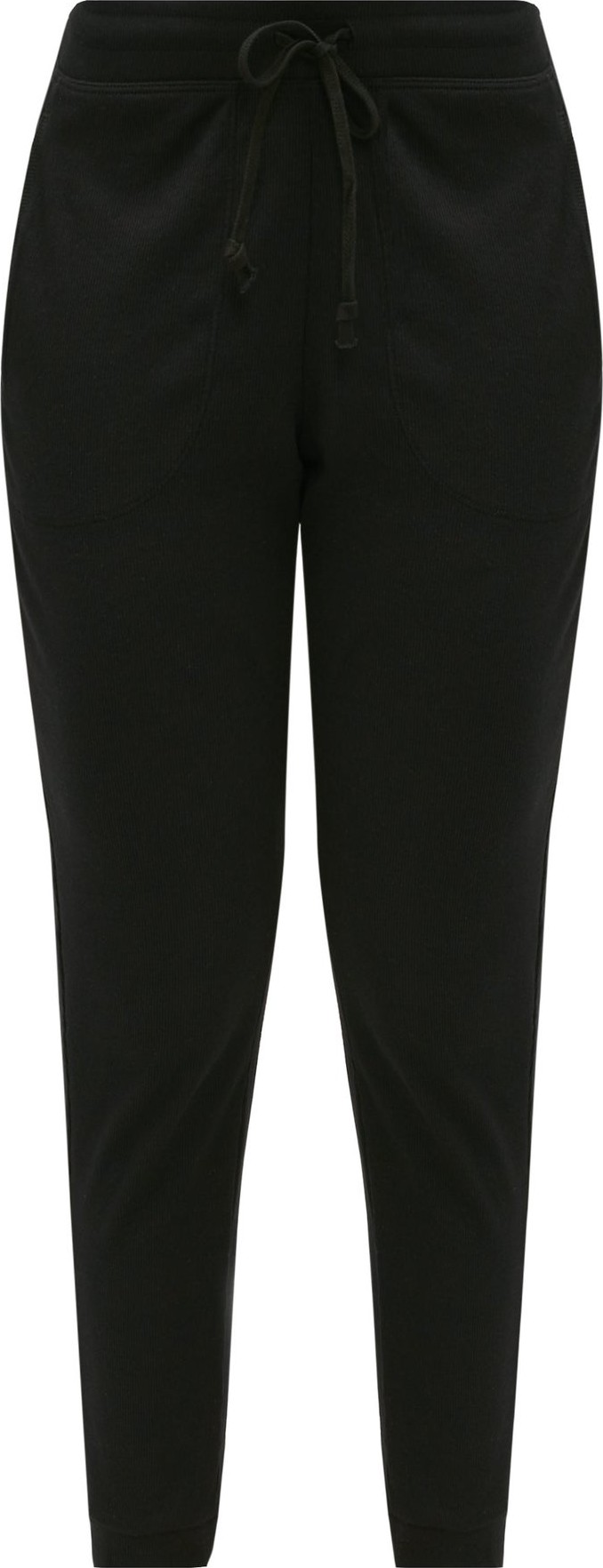 SKIN Ribbed draw-cord pyjama trousers