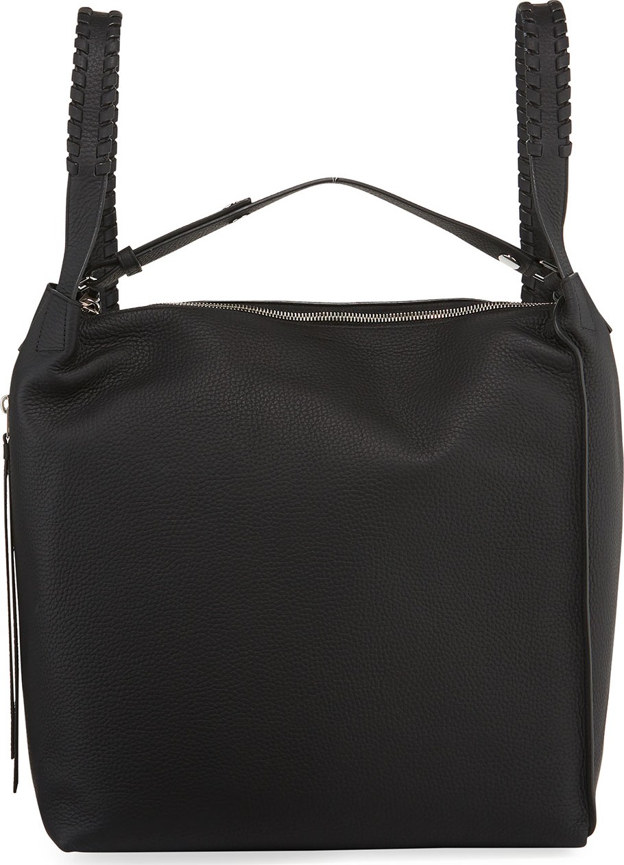 ALLSAINTS Kita Leather Whipstitched Backpack