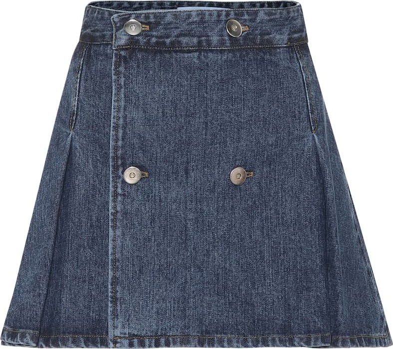Matthew Adams Dolan Denim miniskirt