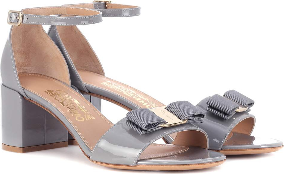 Salvatore Ferragamo Gavina patent leather sandals