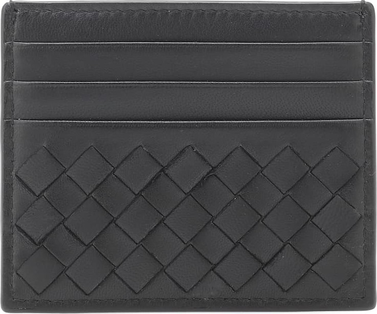Bottega Veneta Intrecciato leather card holder