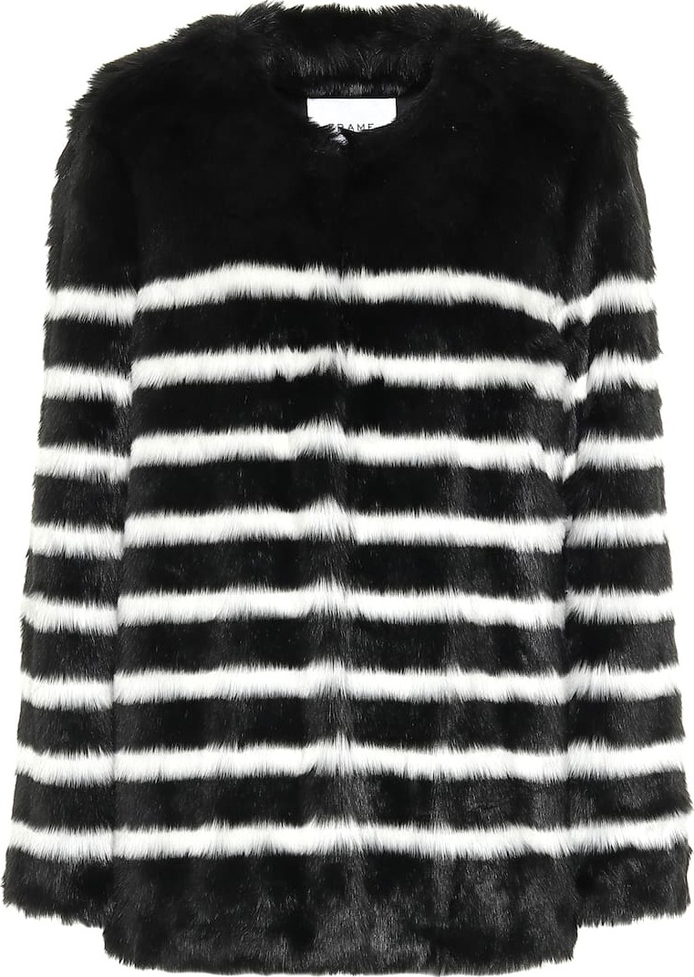 FRAME DENIM Jerry faux fur jacket