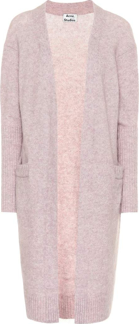 Acne Studios Raya wool and mohair-blend cardigan