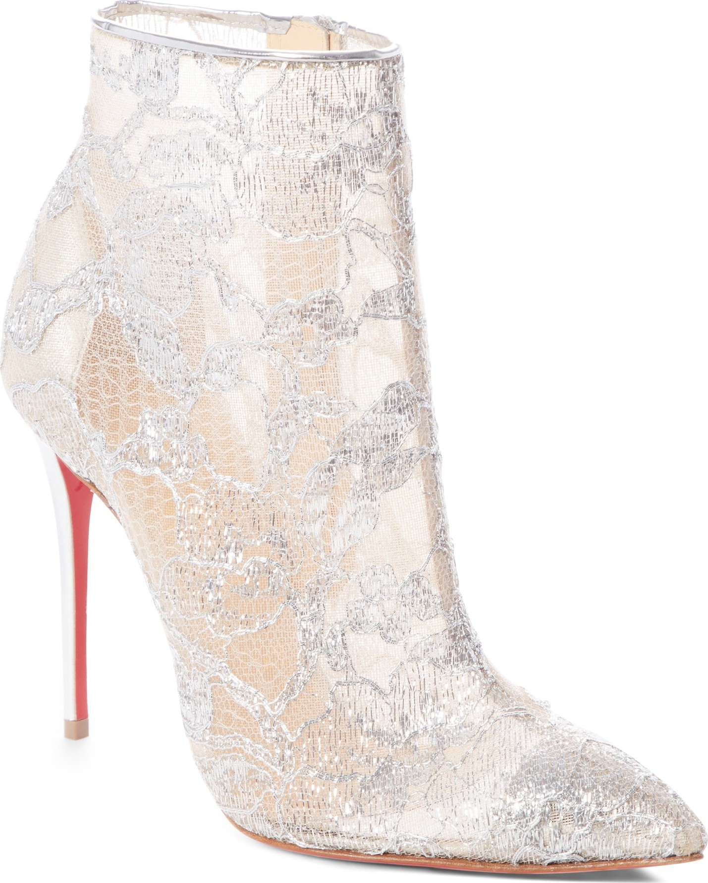 Christian Louboutin Gipsybootie Alençon Lace Bootie