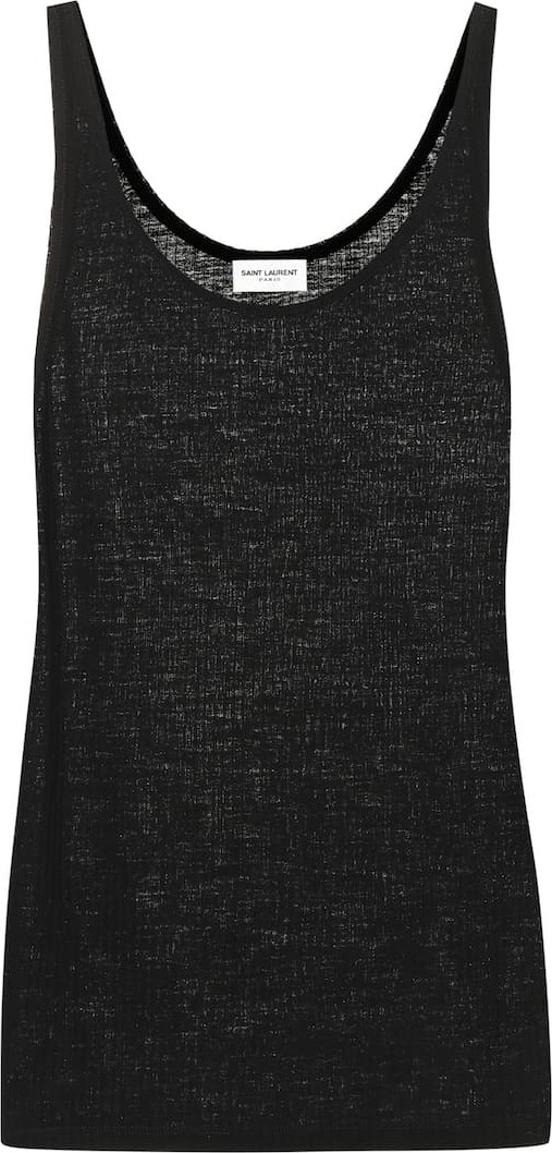 Saint Laurent Virgin-wool vest