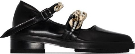 Simone Rocha - Chain-detail chunky pumps