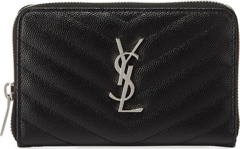 Saint Laurent Kate Monogram YSL Medium Wallet