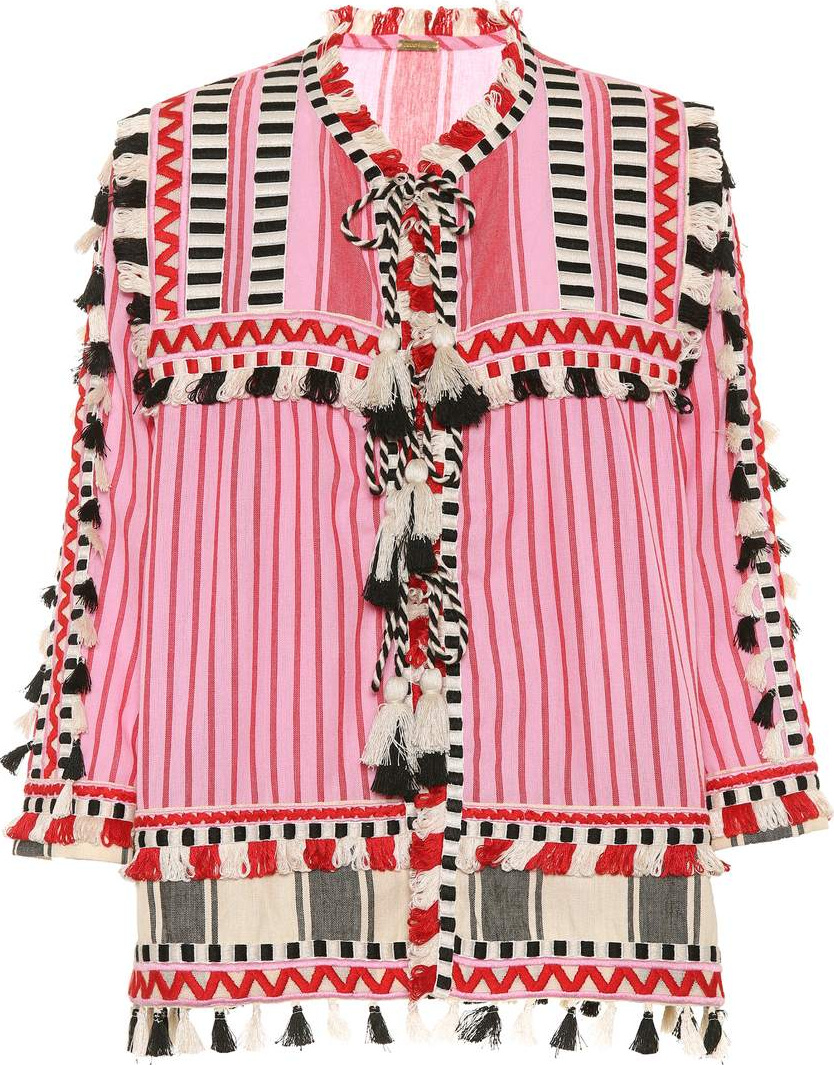 DODO BAR OR Embroidered cotton top