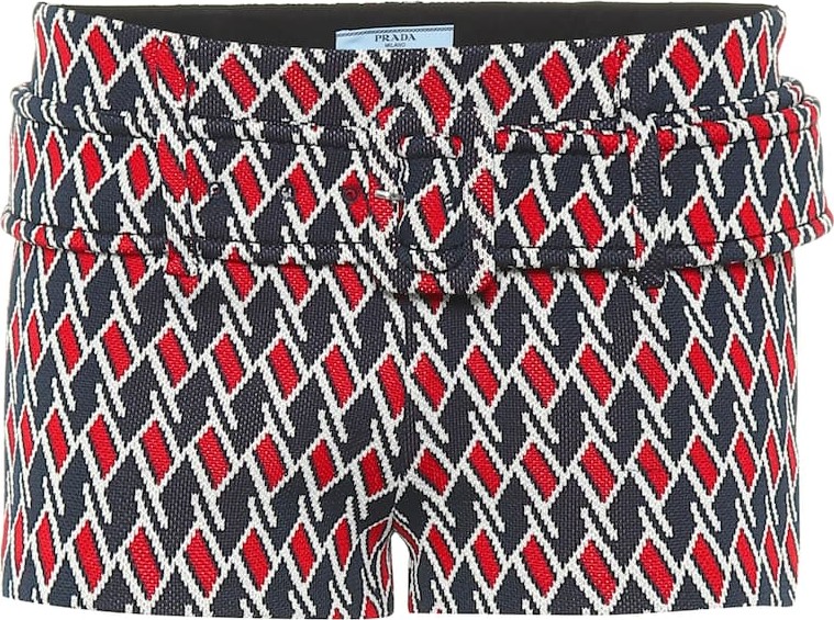 Prada Jacquard shorts