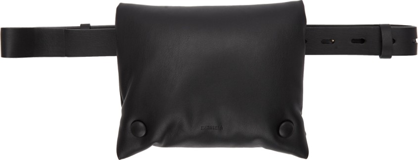 Nanushka Black Tao Belt Pouch