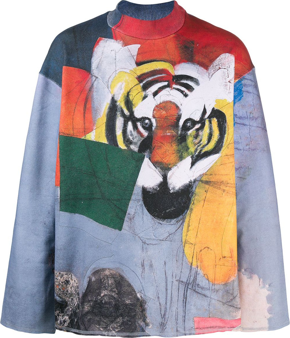 KENZO - Graphic print jumper