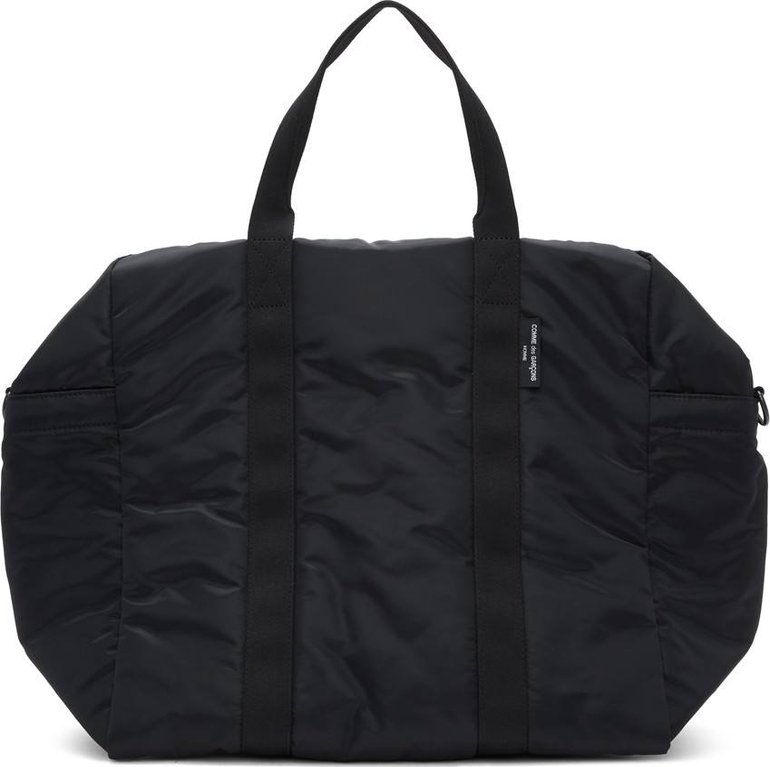 Comme Des Garçons Homme Plus Black Nylon Twill Bag