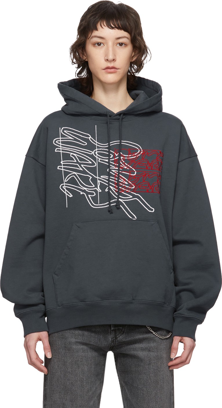 Some Ware Grey New Logo Hoodie