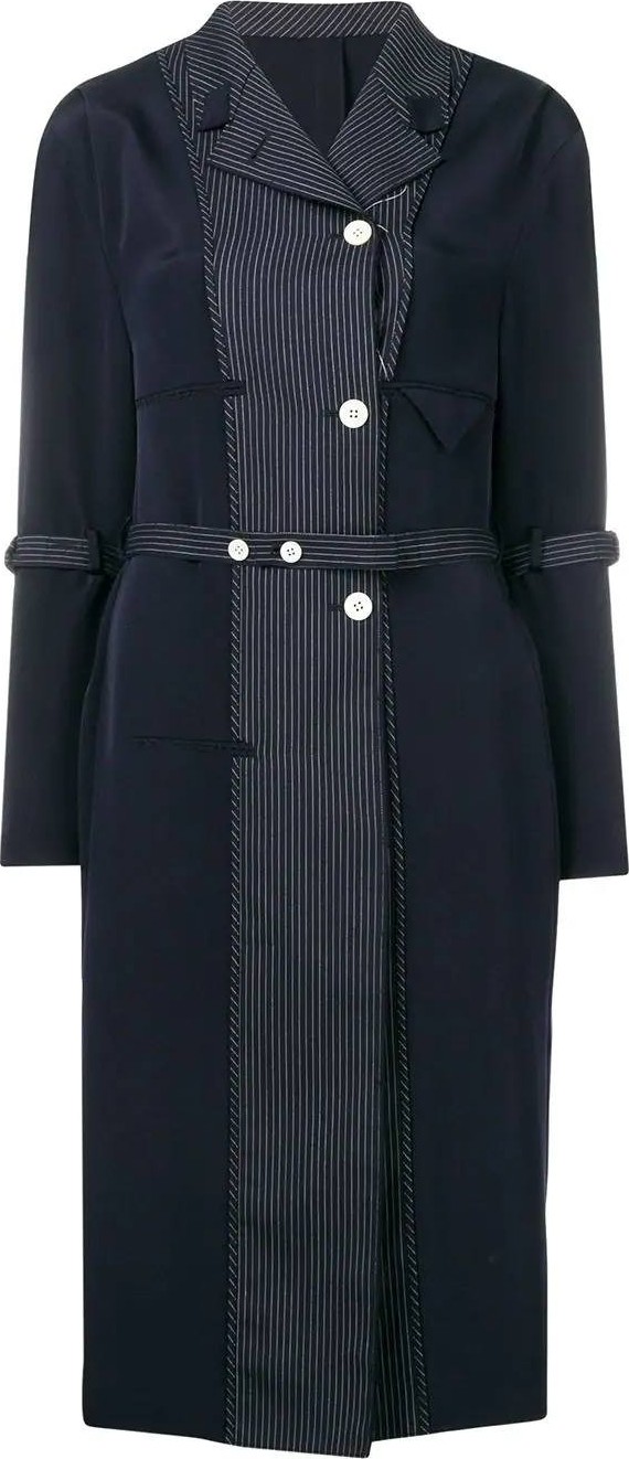 Thom Browne Inside-Out Coat Lining Dress