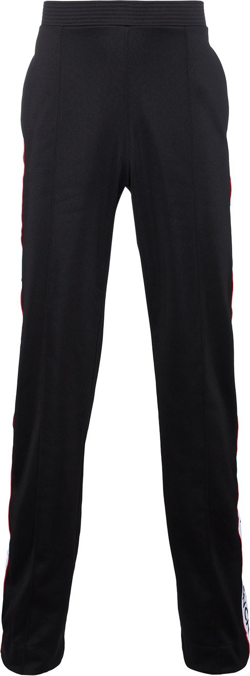 Givenchy Red & white logo stripe track pants