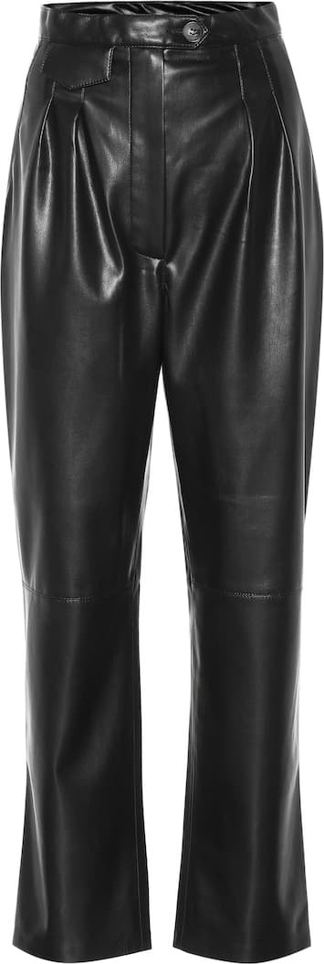 Nanushka Mitsu faux leather pants