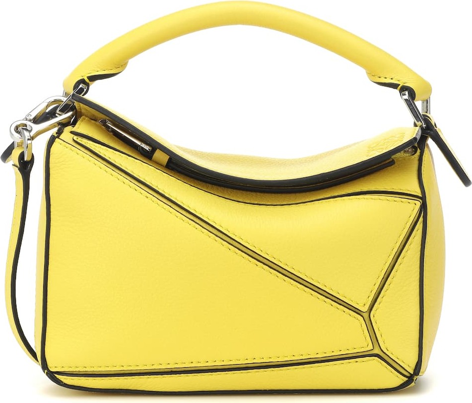 LOEWE Puzzle Mini leather shoulder bag