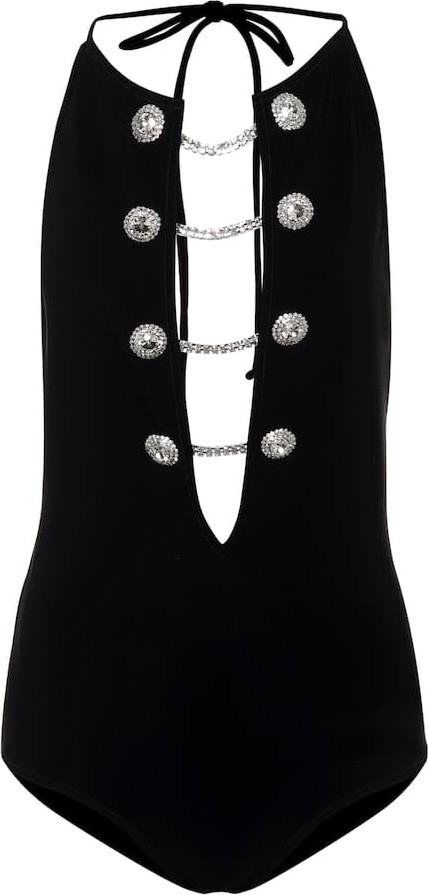 Alessandra Rich Embellished swimsuit