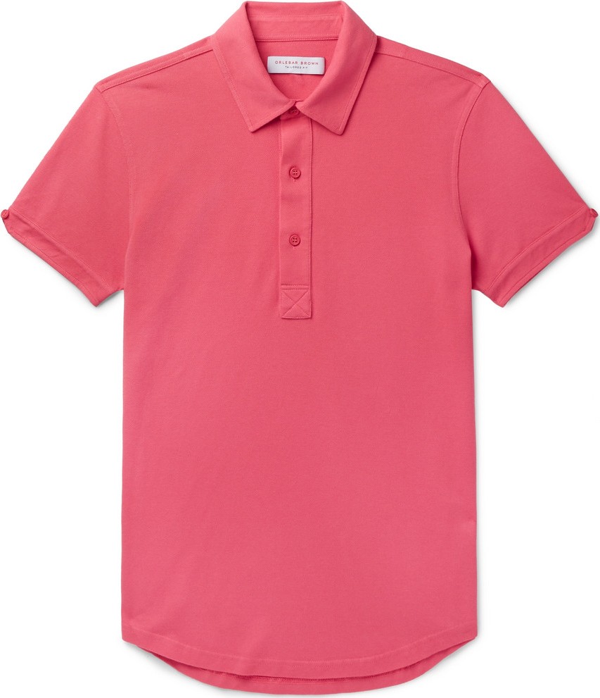Orlebar Brown Sebastian Slim-Fit Cotton-Piqué Polo Shirt