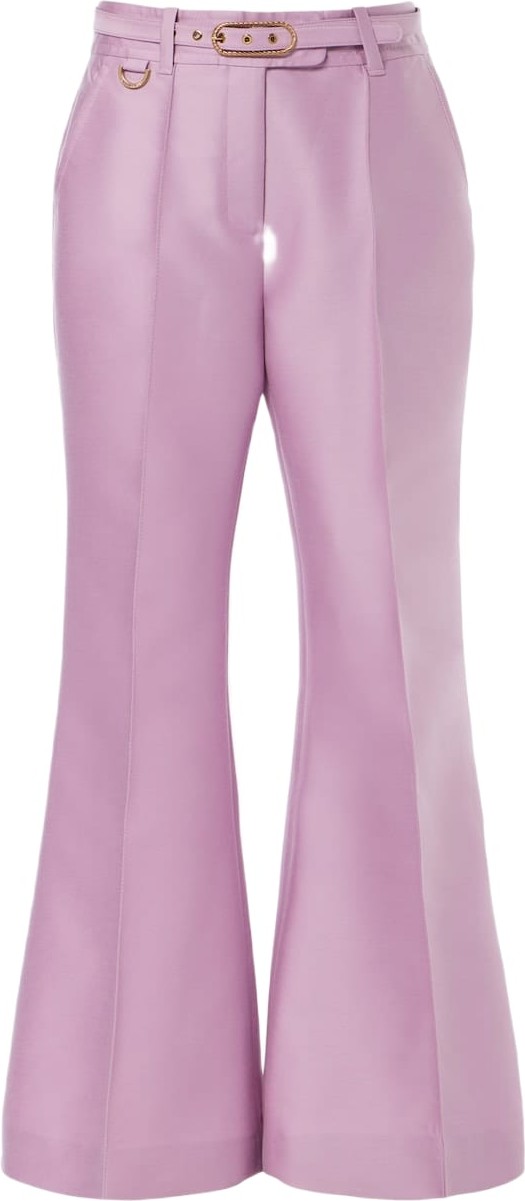 Zimmermann - Tailored wool and silk flared pants