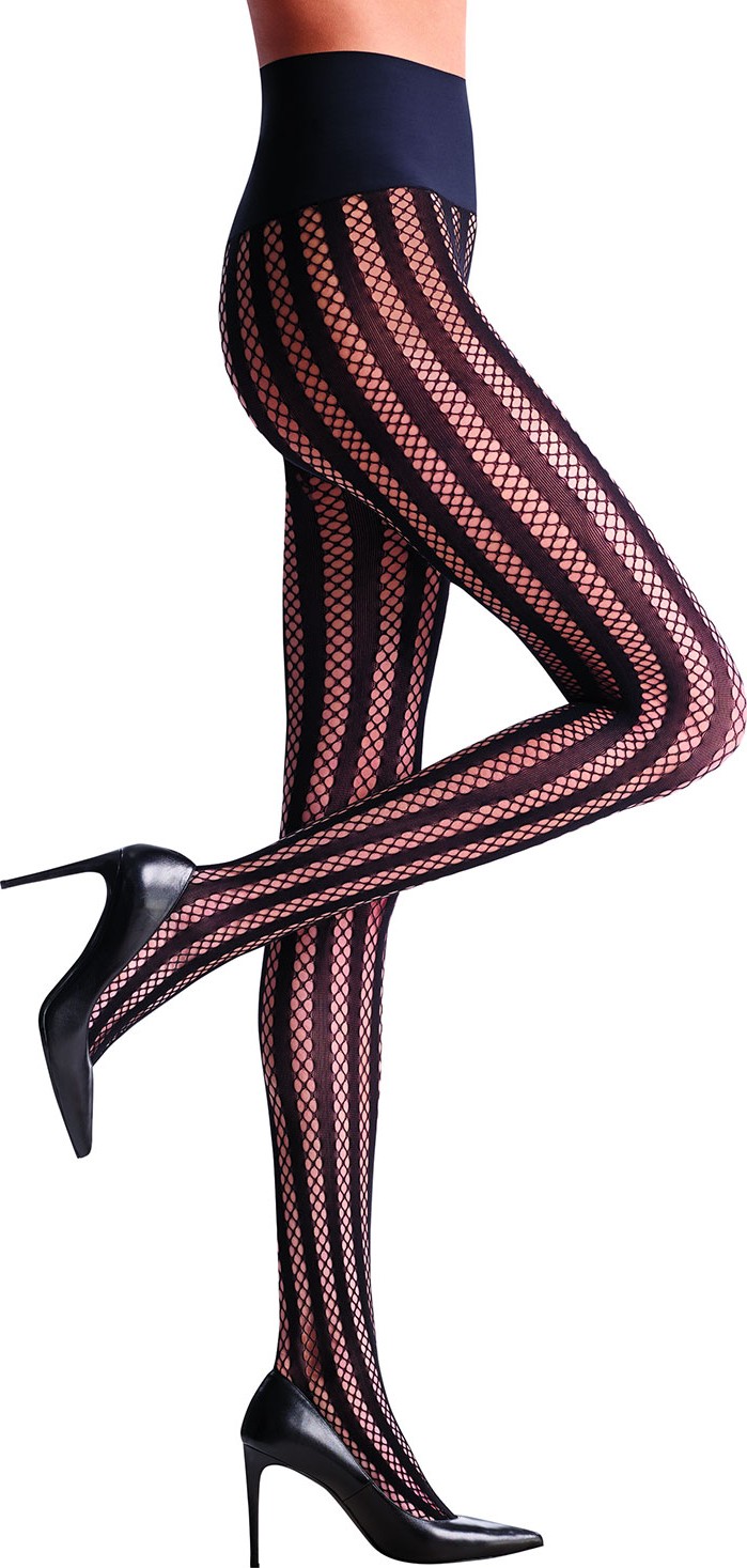 Commando Bold Stripe Net Tights