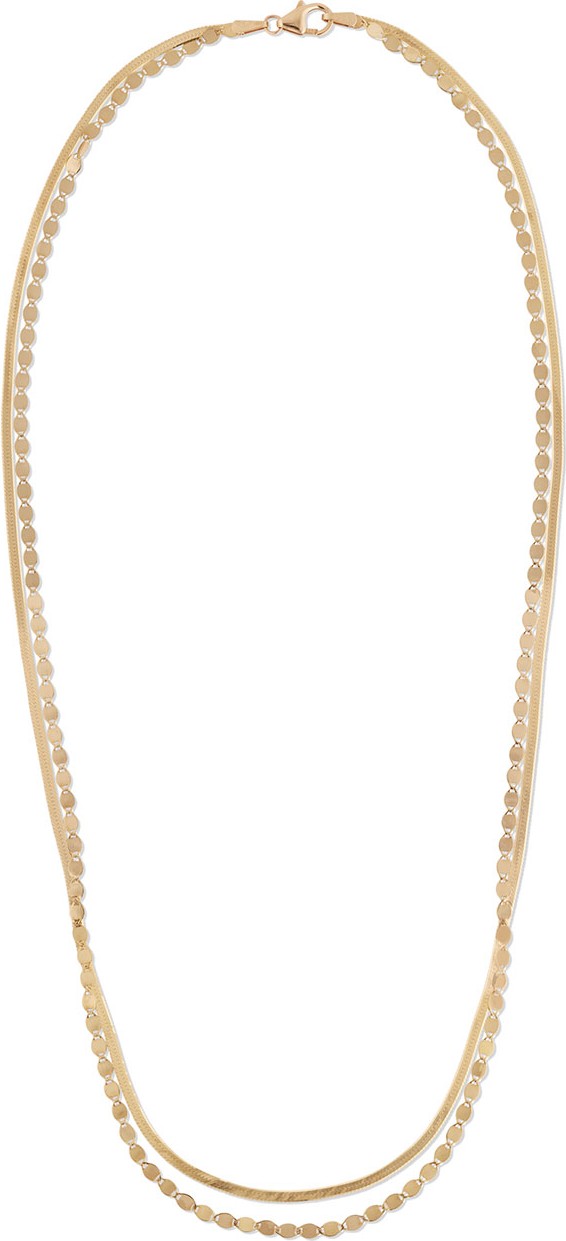 Lana 14k Gold 2-Strand Necklace