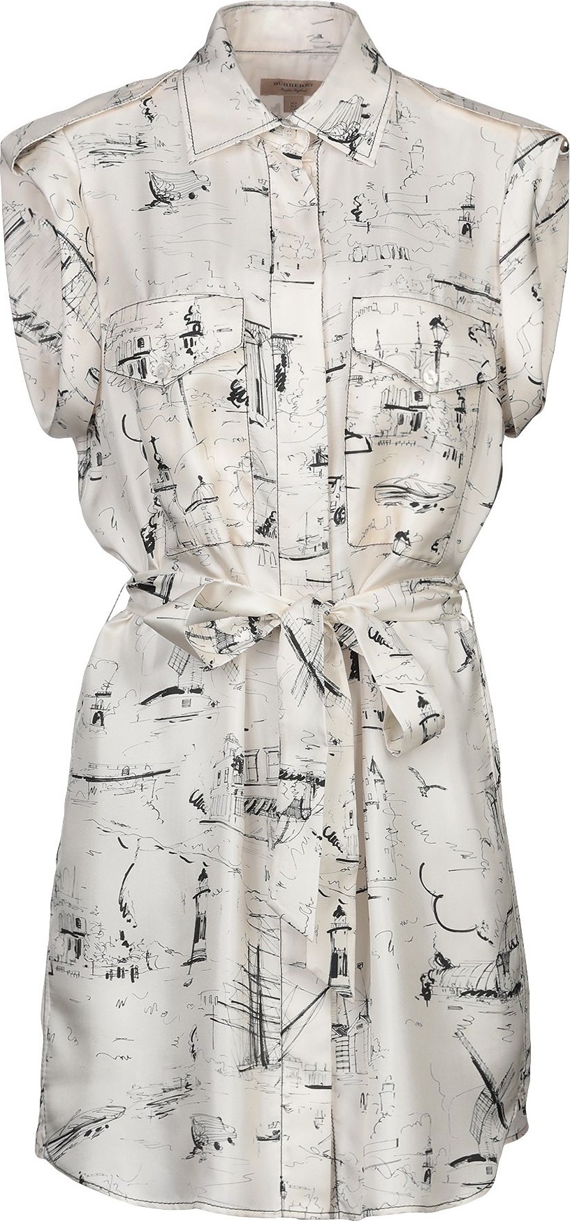 Burberry London England Shirt Dress