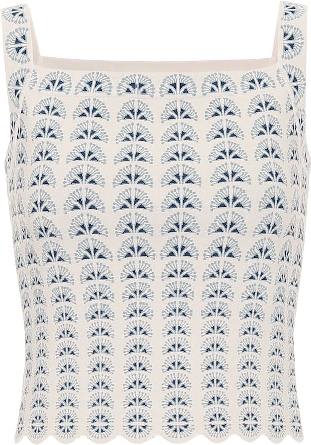 Alaïa Stretch-knit tank top