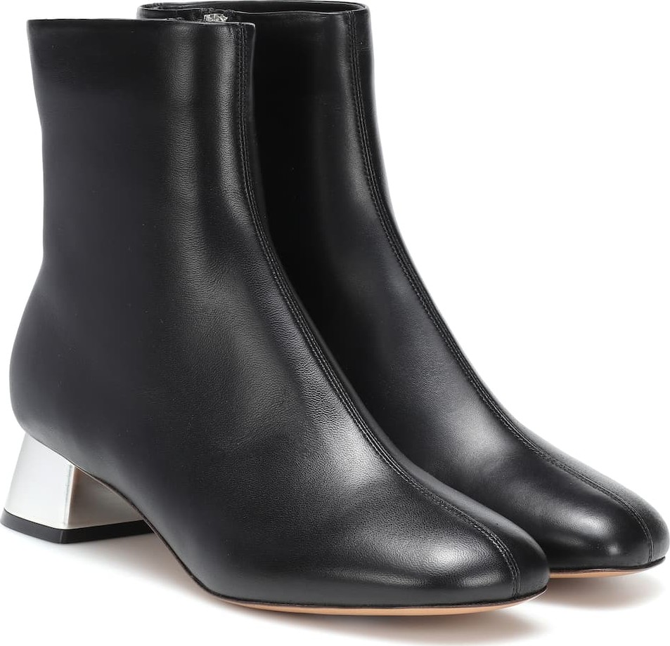Marni Leather ankle boots