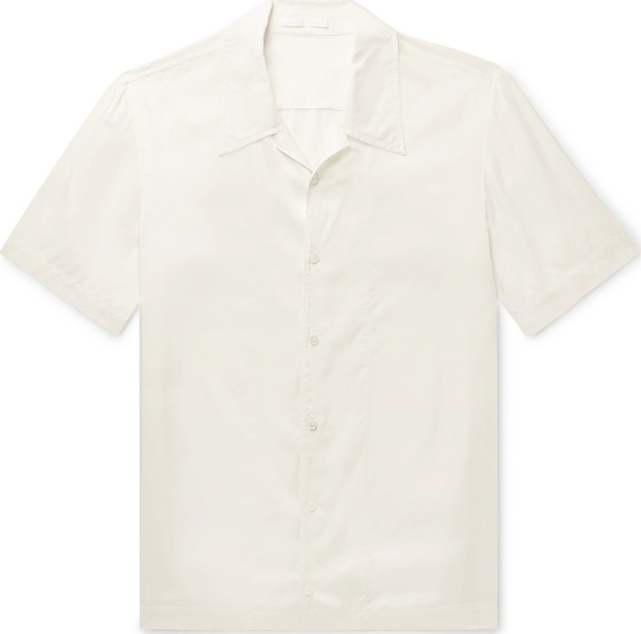 Helmut Lang Camp Collar Shell Shirt
