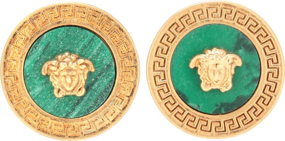 Versace Medusa stud earrings