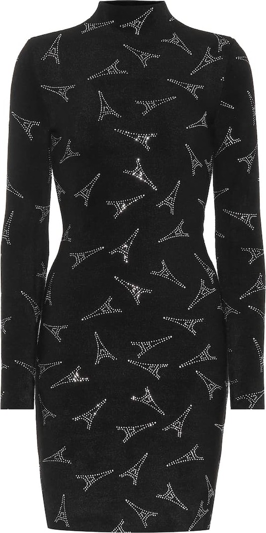 Balenciaga Embellished minidress