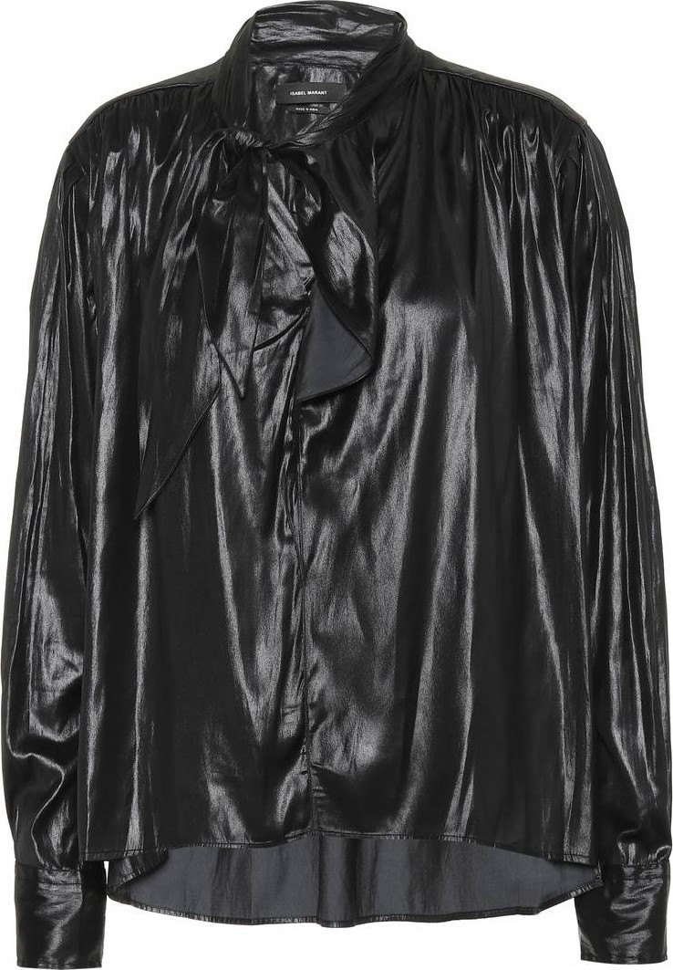 Isabel Marant Demmo satin top
