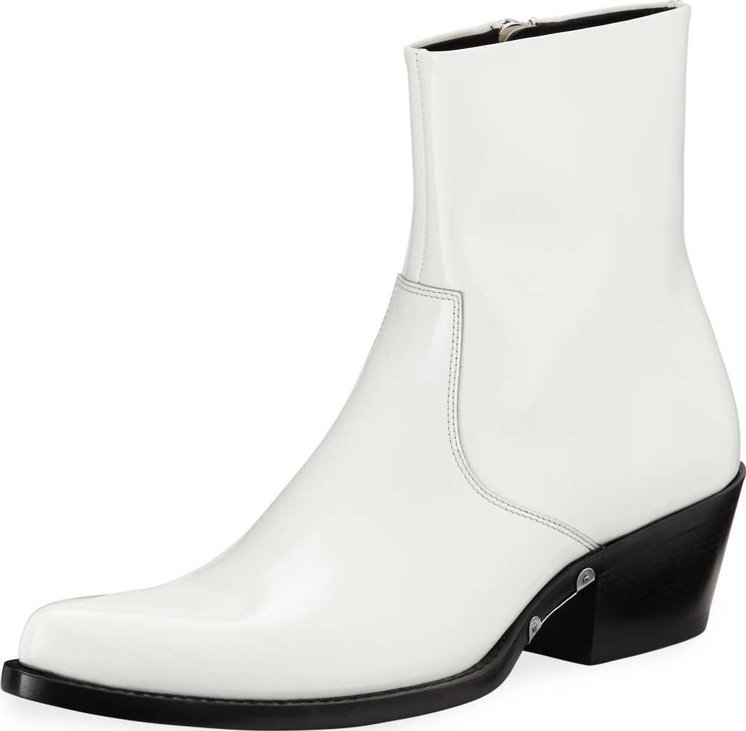 Calvin Klein 205W39NYC Men's Temo 4 Spazzolato Leather Boots