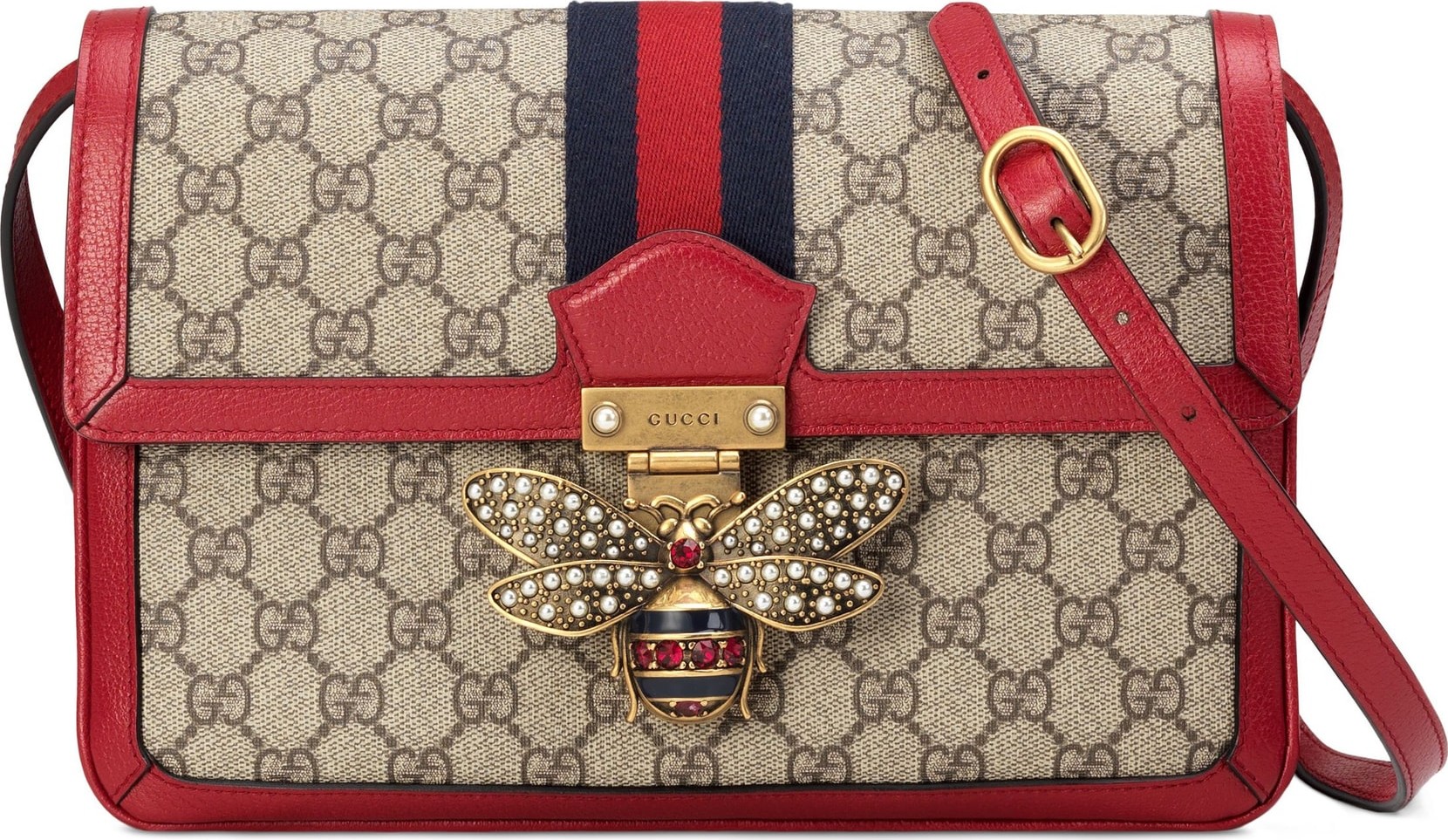 Gucci Queen Margaret GG Supreme Small Crossbody Bag