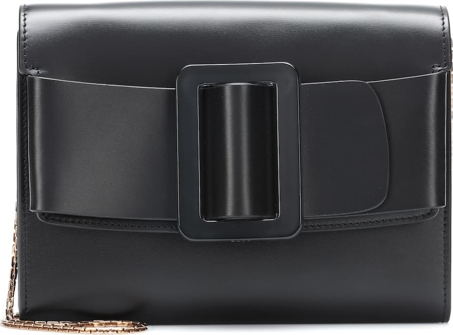 BOYY Buckle Travel leather clutch