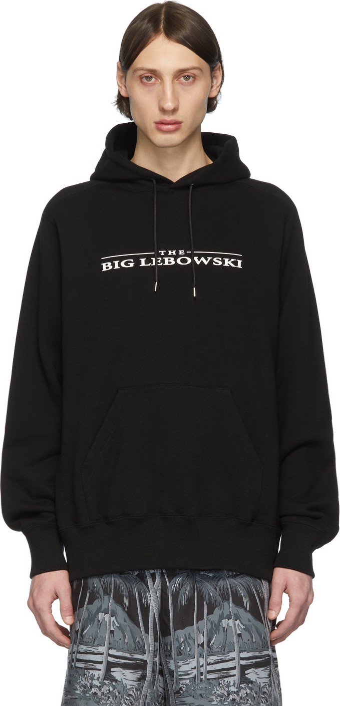 Sacai Black 'The Big Lebowski' Hoodie