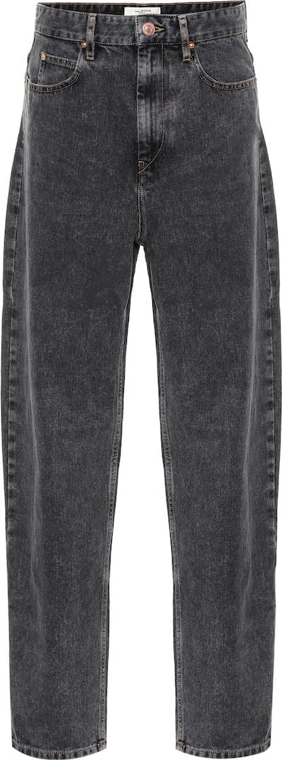 Isabel Marant Etoile Corsey high-rise straight jeans