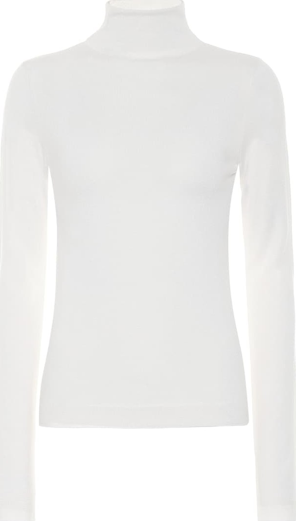 Vince Wool and silk turtleneck sweater