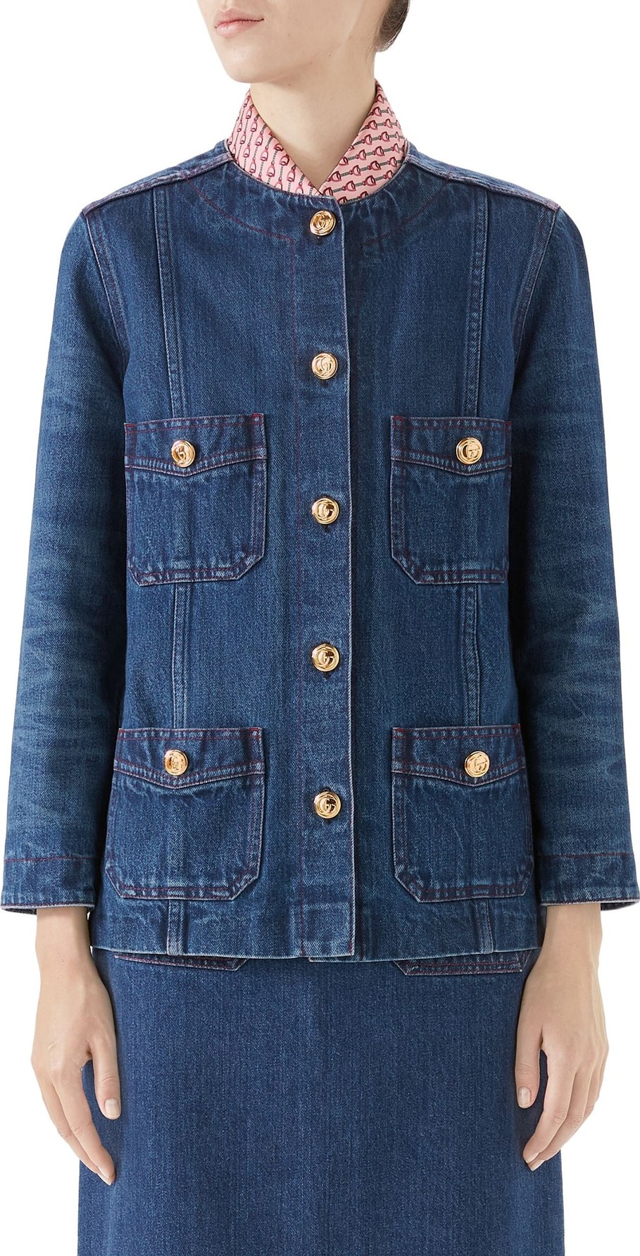 Gucci Washed Denim Jacket