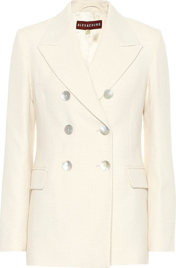 Alexachung Francoise cotton-blend blazer