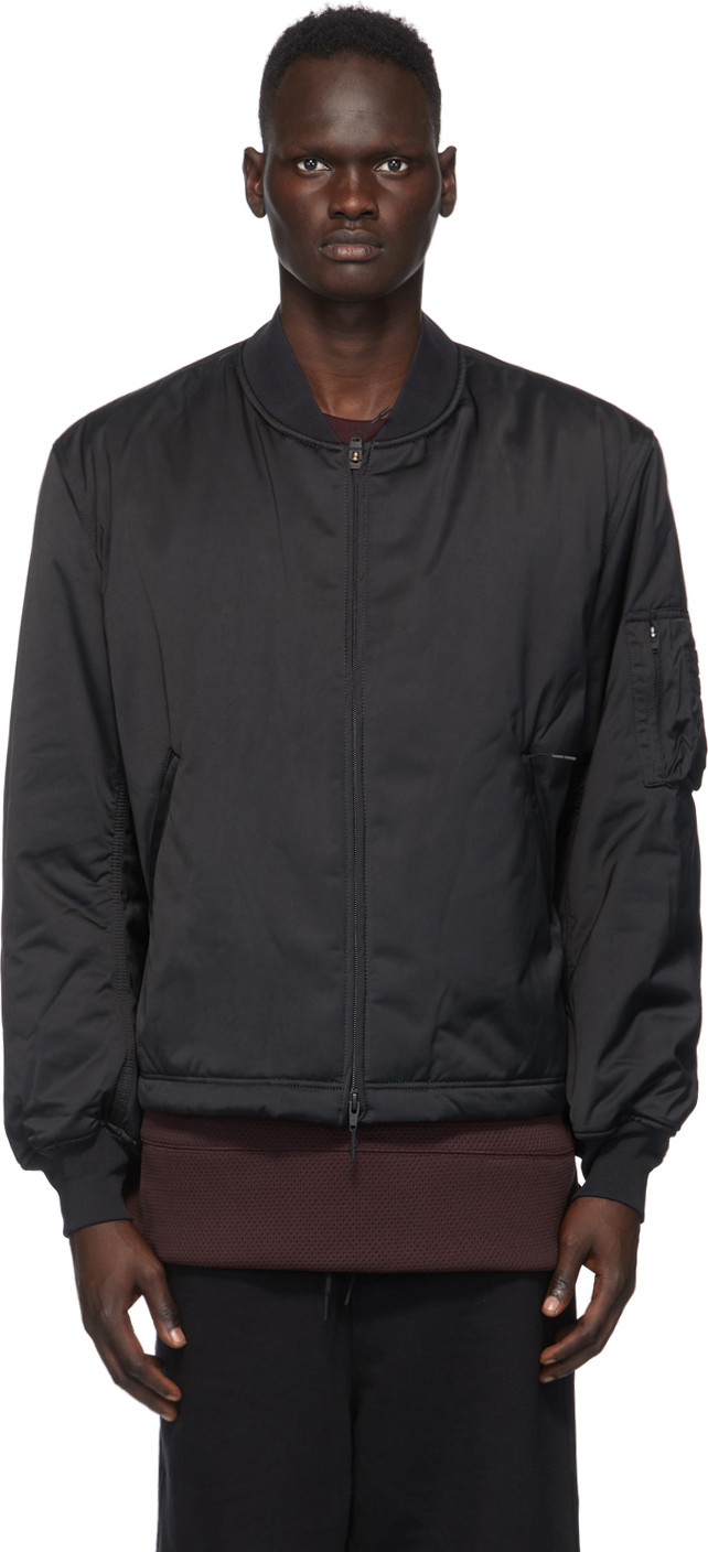 Y-3 - Black Classic Bomber Jacket