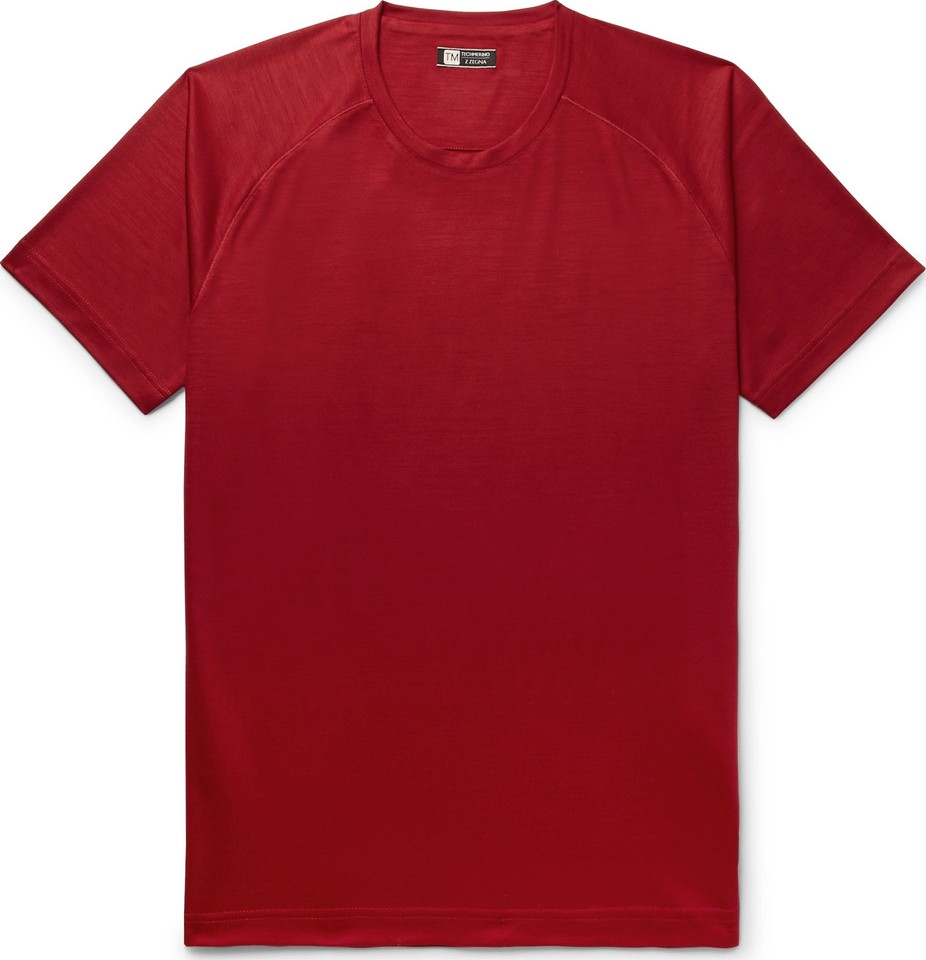 Z Zegna TECHMERINO Wool T-Shirt