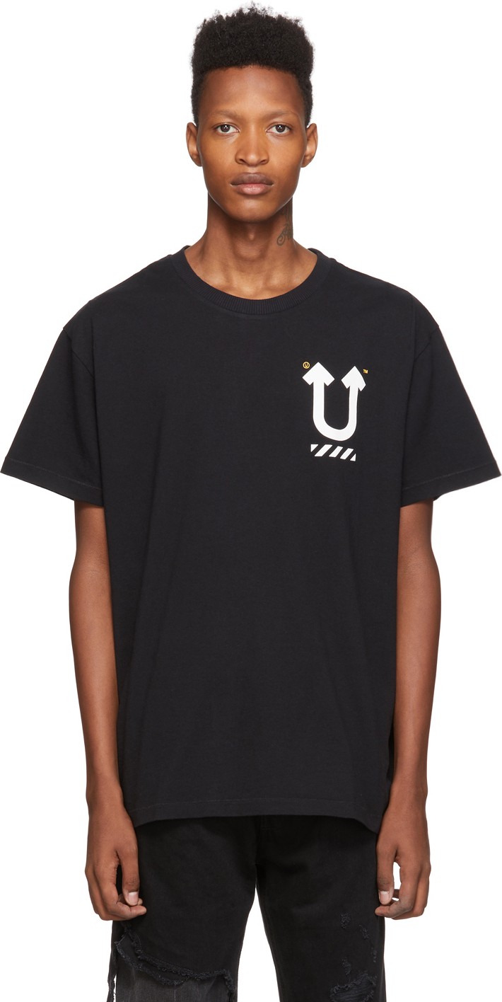 Off White Black Undercover Edition Skeleton Dart Arrows T-Shirt