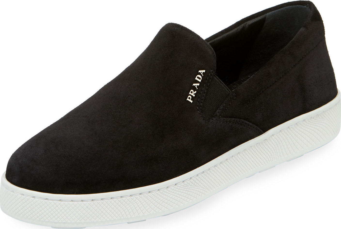 Prada Suede Platform Sneakers