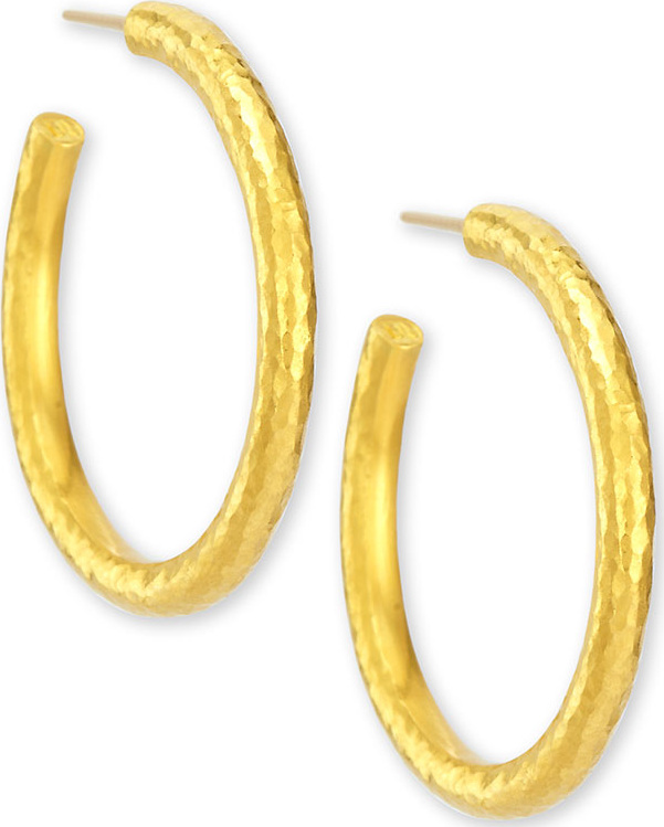 GURHAN Skittle Collection 24k Hoop Earrings