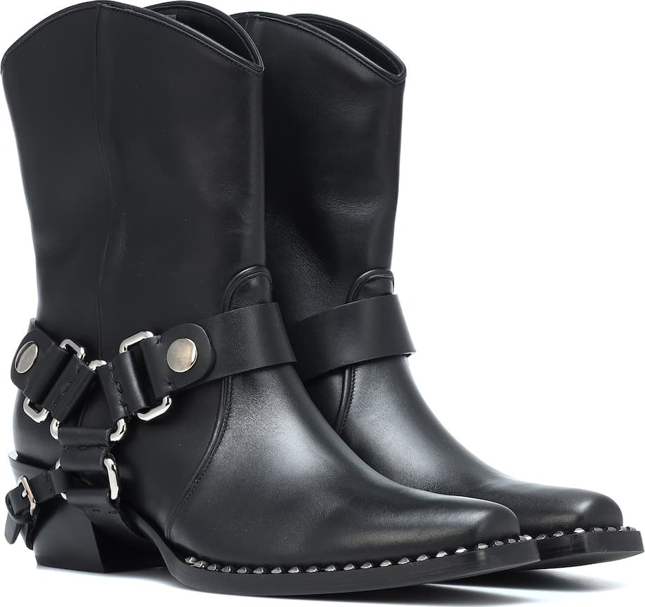 Miu Miu Leather ankle boots